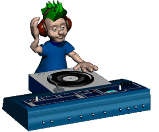 djing dude gif